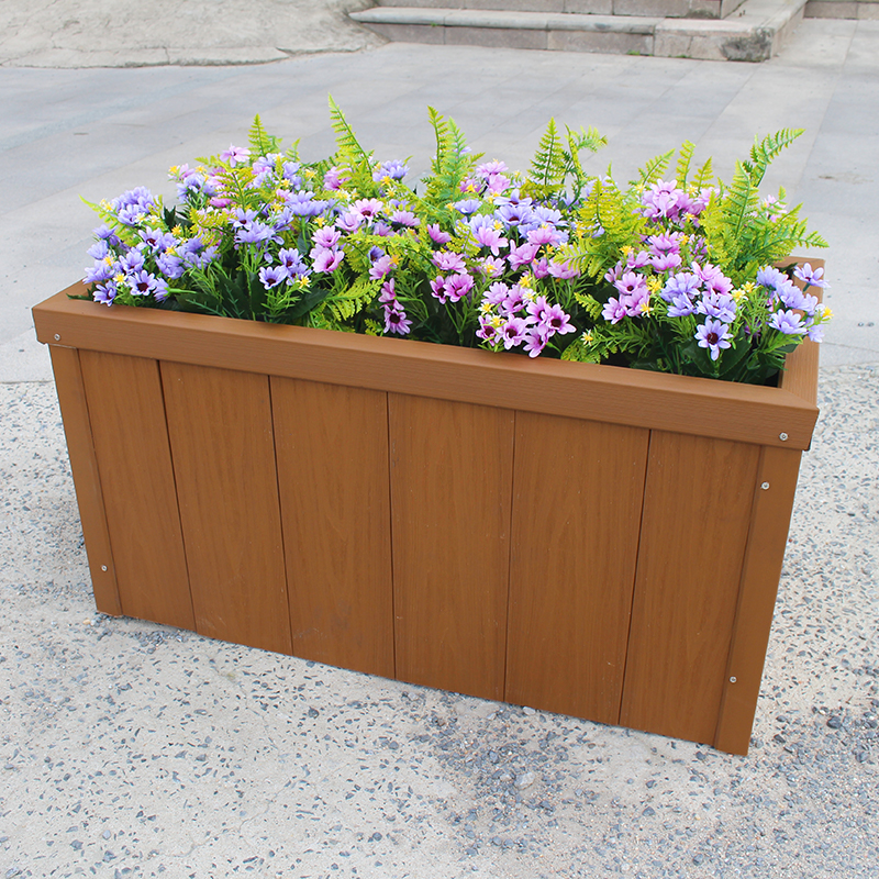 Panlabas na WPC board garden flower pot