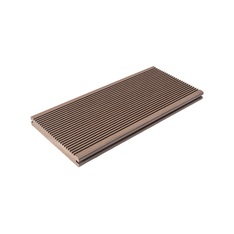 Solid WPC Decking Wood Plastic Composite Flooring Board