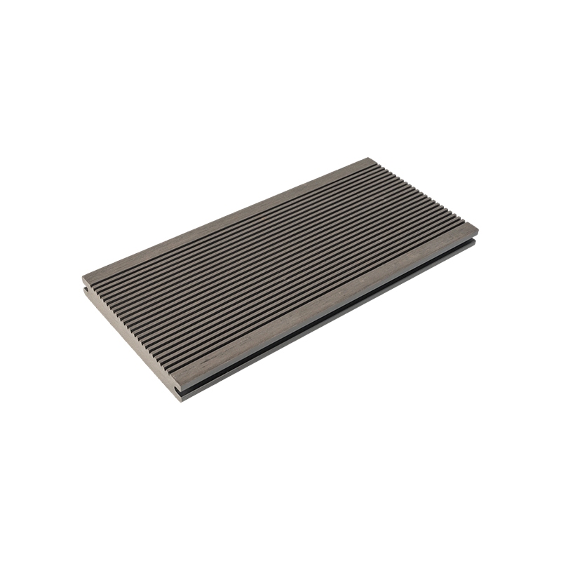 Solid WPC Decking Wood Plastic Composite Flooring Board